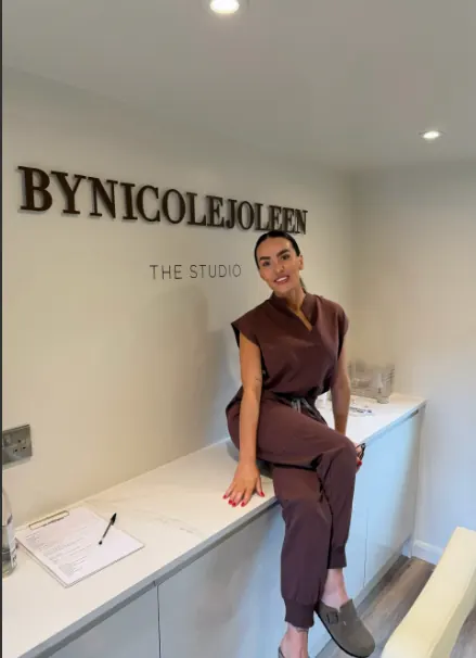 Nicole at her luxury home studio in Lancing